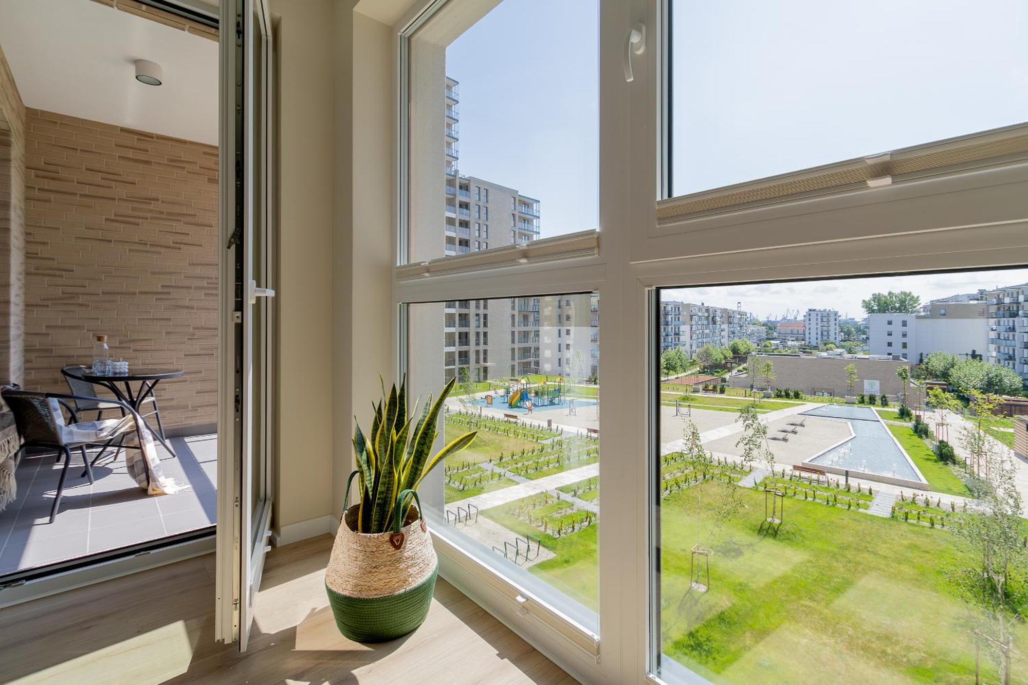 Glow Apartments, Apartamenty Nowa Letnica Gdansk Exterior foto
